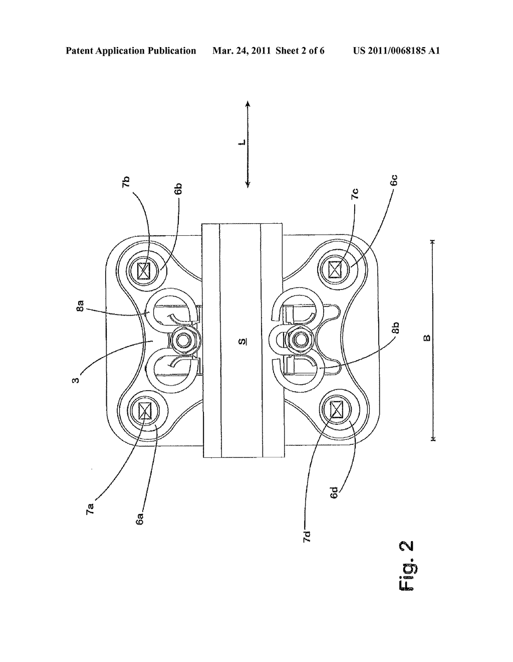 System for Fastening a Rail to a fixed Bottom Support, and Fastener for a Rail - diagram, schematic, and image 03