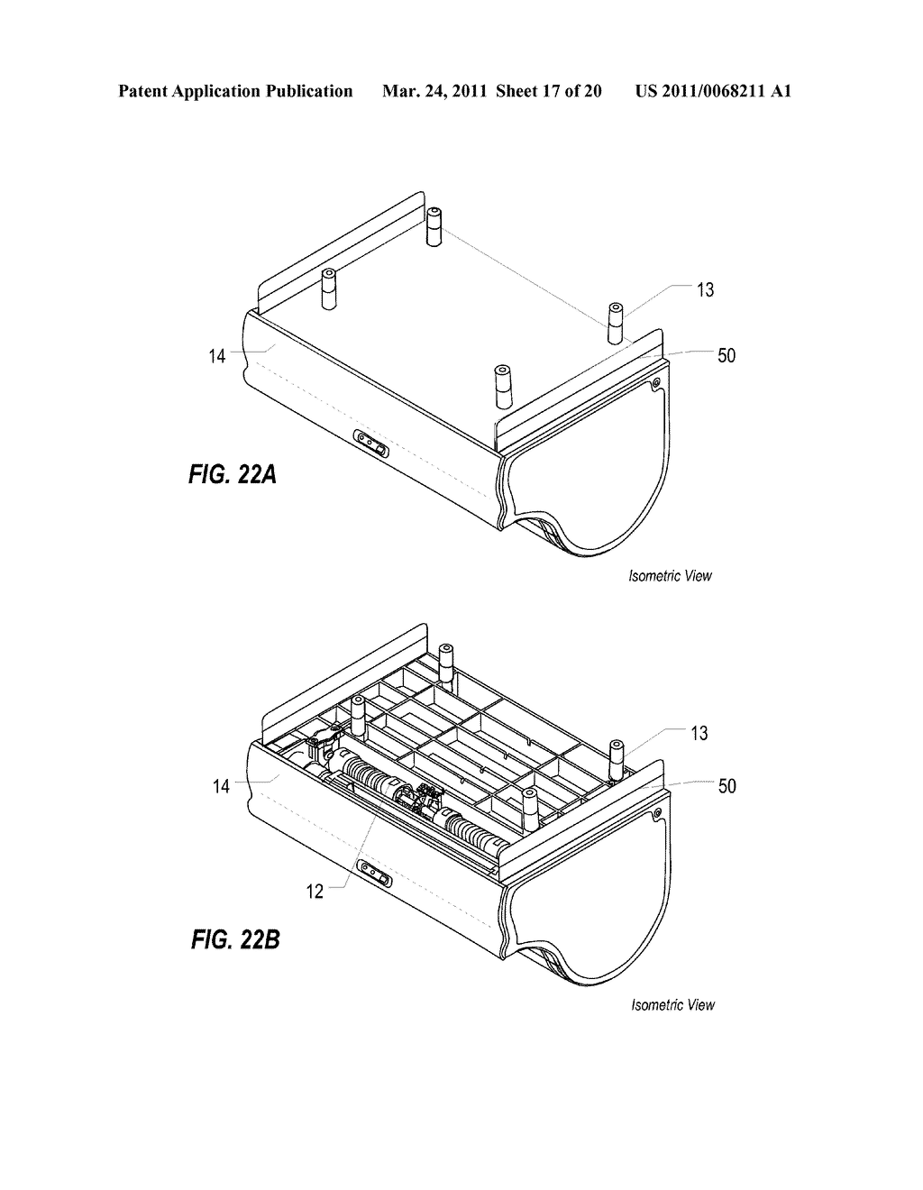 DISPENSING PERFORATED PAPER TOWELS FROM TOWELING RECEIVED WITHIN RECESS OF LOADING DOOR - diagram, schematic, and image 18