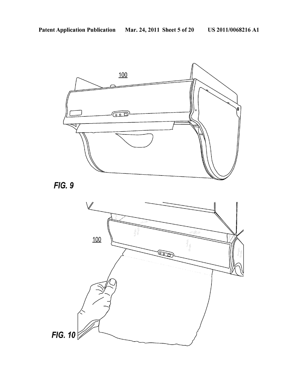 MOUNTED AUTOMATIC TOWEL DISPENSER FOR DISPENSING PAPER TOWELS - diagram, schematic, and image 06