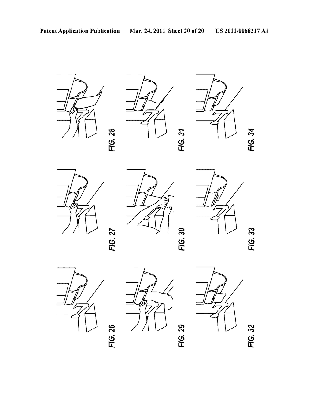 ACCOMMODATING RETRACTION OF EXCESS TOWELING BACK INTO HOUSING OF AUTOMATIC TOWEL DISPENSER - diagram, schematic, and image 21