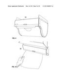 TRANSMISSION ARRANGEMENT IN AUTOMATIC TOWEL DISPENSER diagram and image