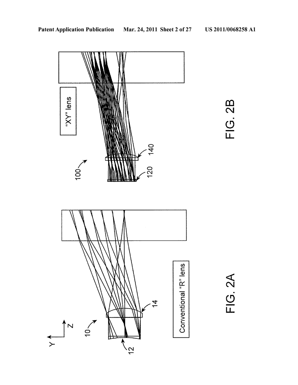 NONROTATIONALLY SYMMETRIC LENS, IMAGING SYSTEM INCLUDING THE SAME, AND ASSOCIATED METHODS - diagram, schematic, and image 03