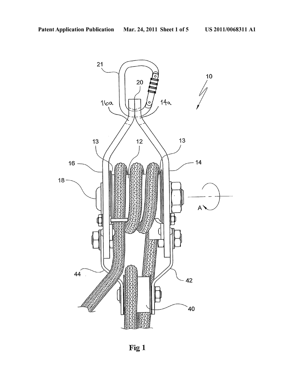 PULLEY APPARATUS - diagram, schematic, and image 02