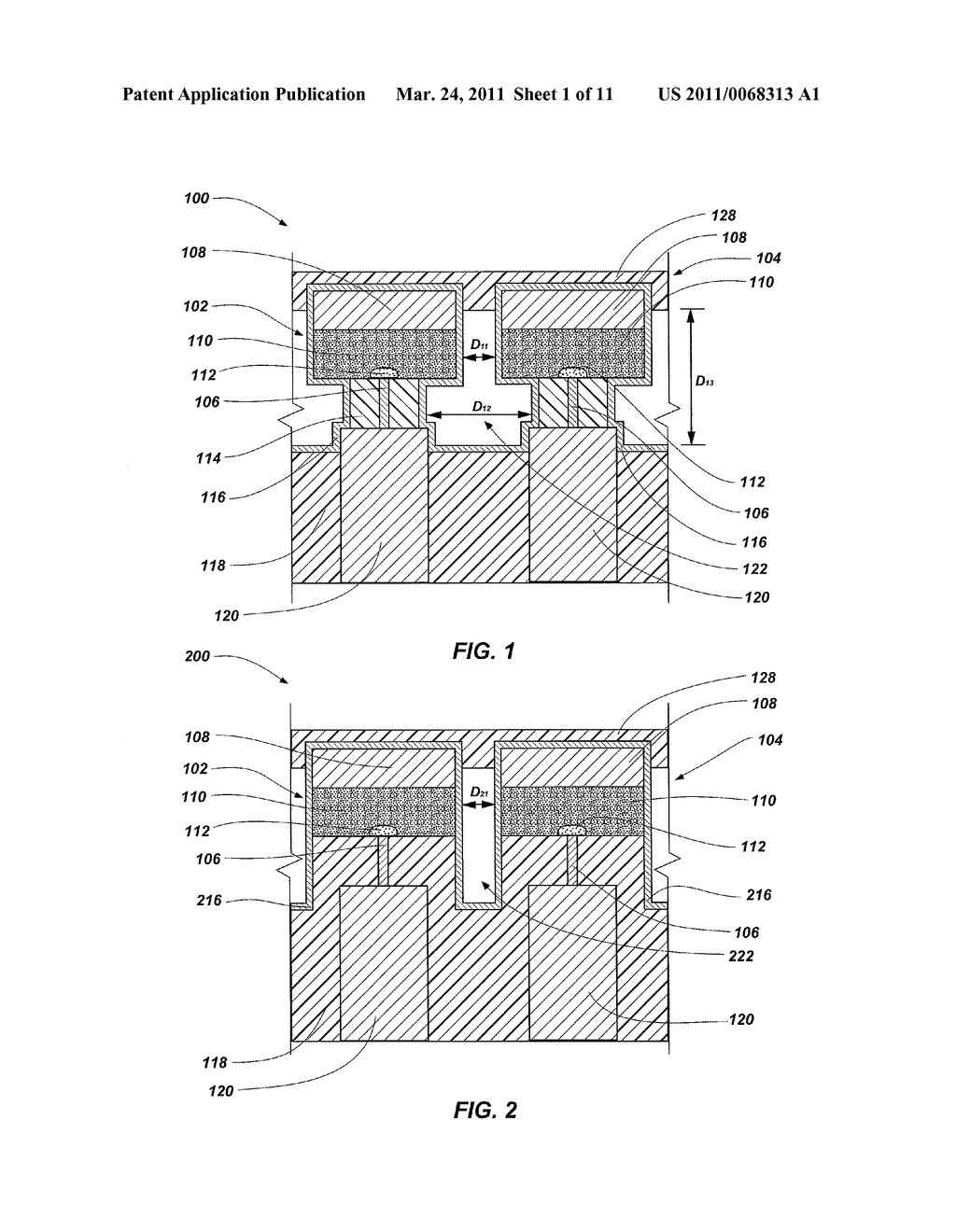 MEMORY DEVICES WITH ENHANCED ISOLATION OF MEMORY CELLS, SYSTEMS INCLUDING SAME AND METHODS OF FORMING SAME - diagram, schematic, and image 02