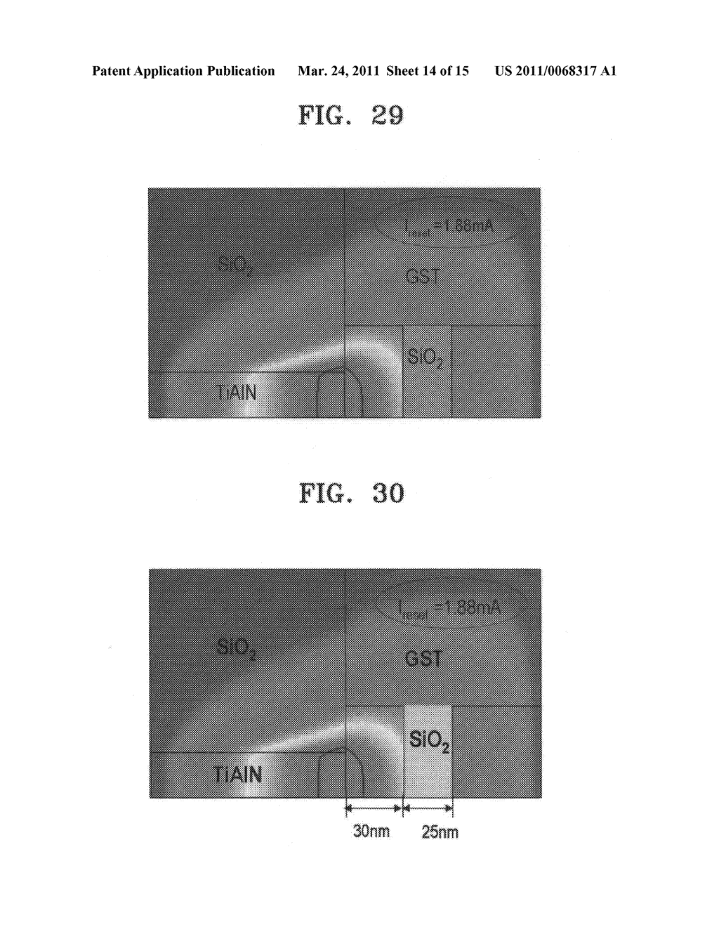 Phase change memory devices, methods of manufacturing and methods of operating the same - diagram, schematic, and image 15