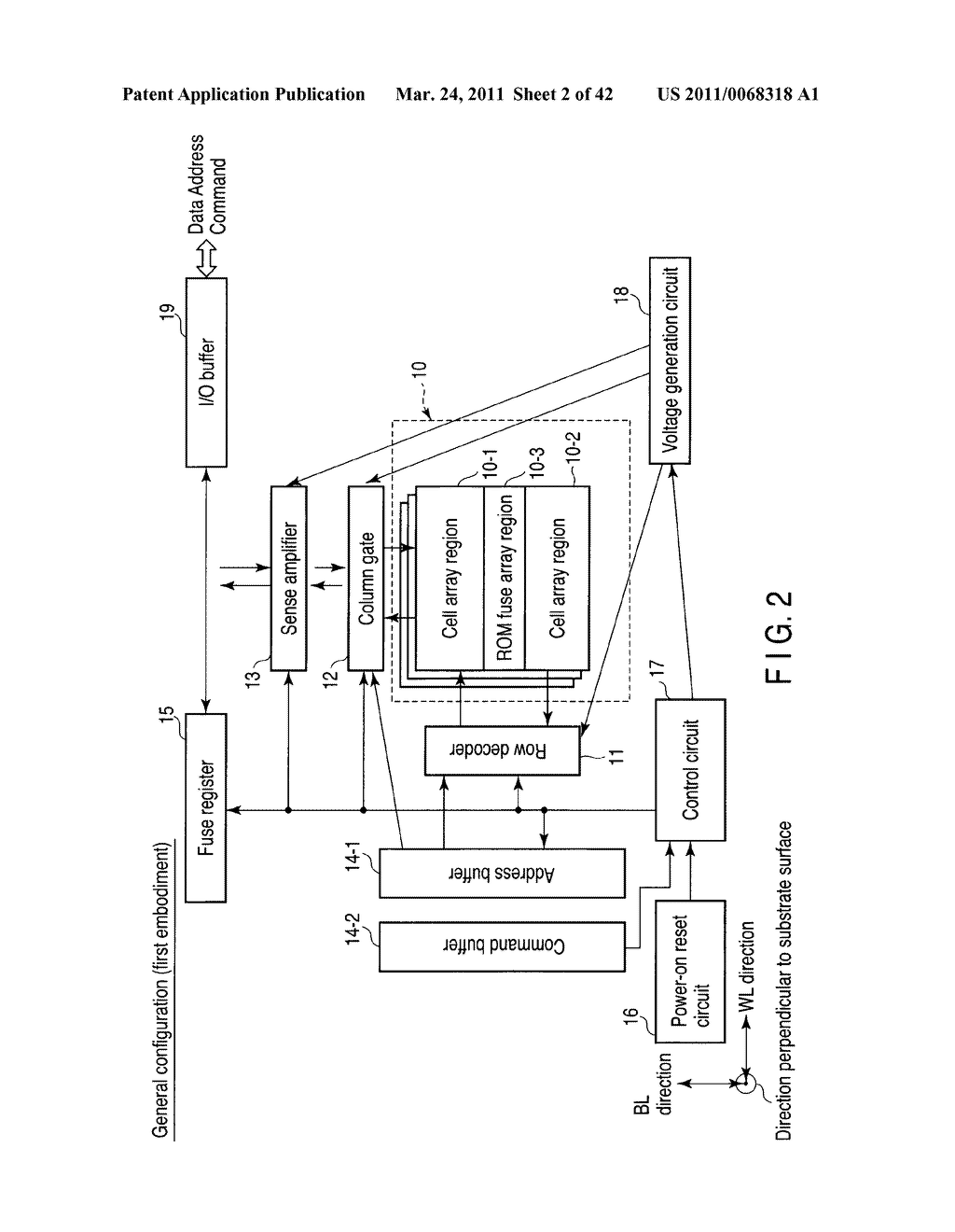 SEMICONDUCTOR MEMORY DEVICE AND METHOD OF MANUFACTURING THE SAME - diagram, schematic, and image 03