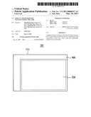 Display and method for manufacturing the same diagram and image