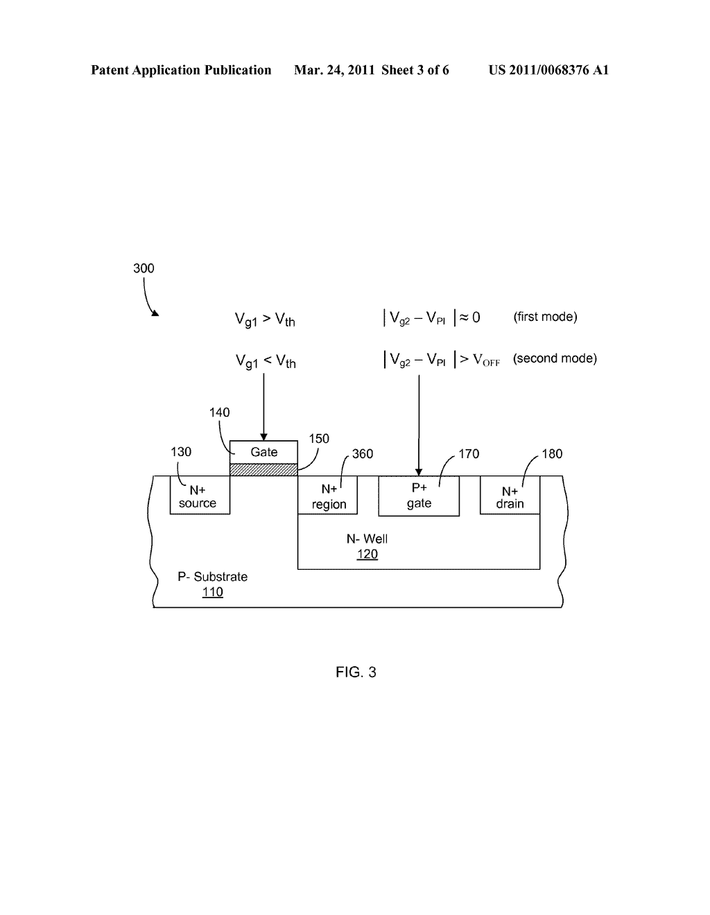 High Breakdown Voltage Double-Gate Semiconductor Device - diagram, schematic, and image 04