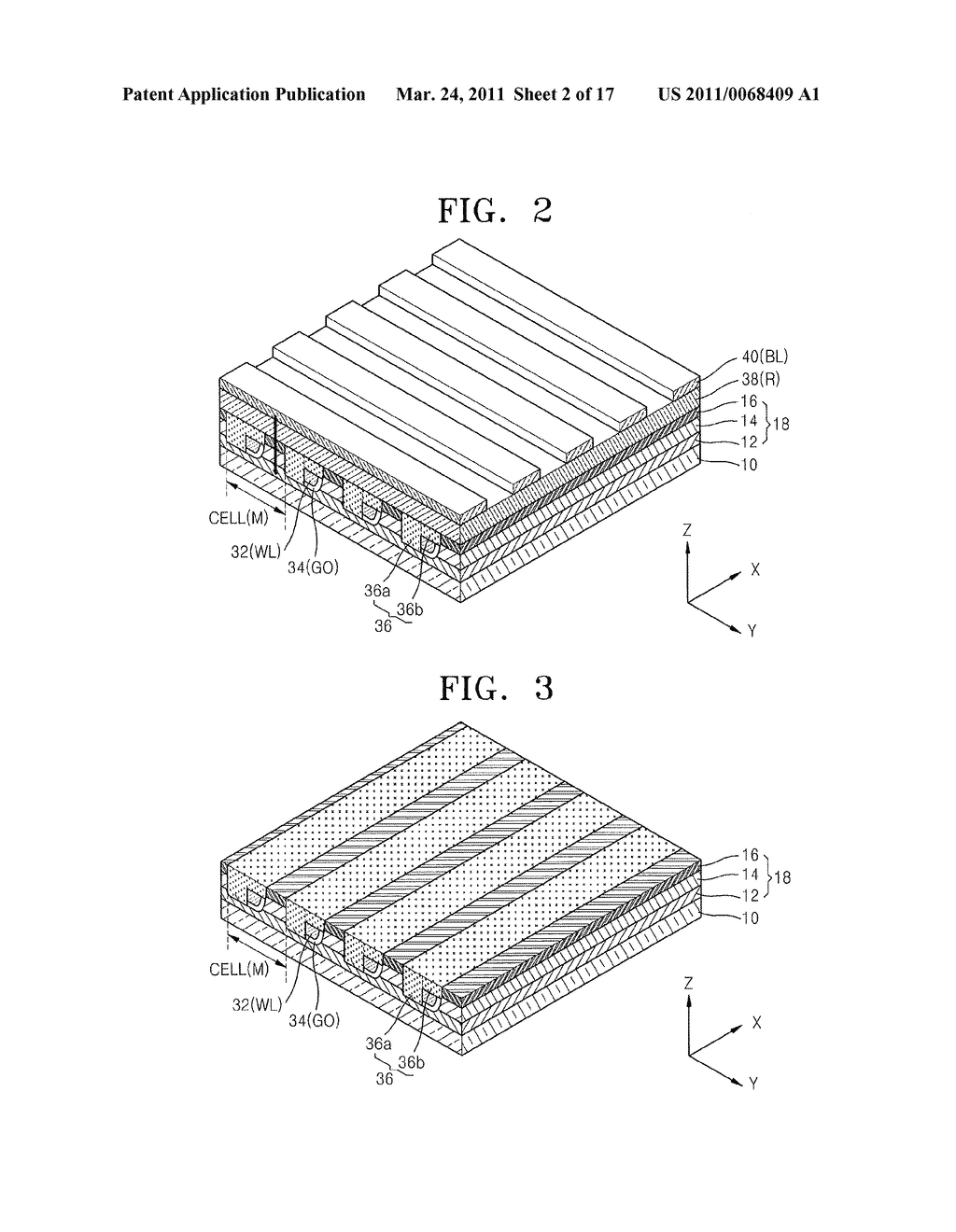 RESISTIVE MEMORY DEVICES INCLUDING VERTICAL TRANSISTOR ARRAYS AND RELATED FABRICATION METHODS - diagram, schematic, and image 03