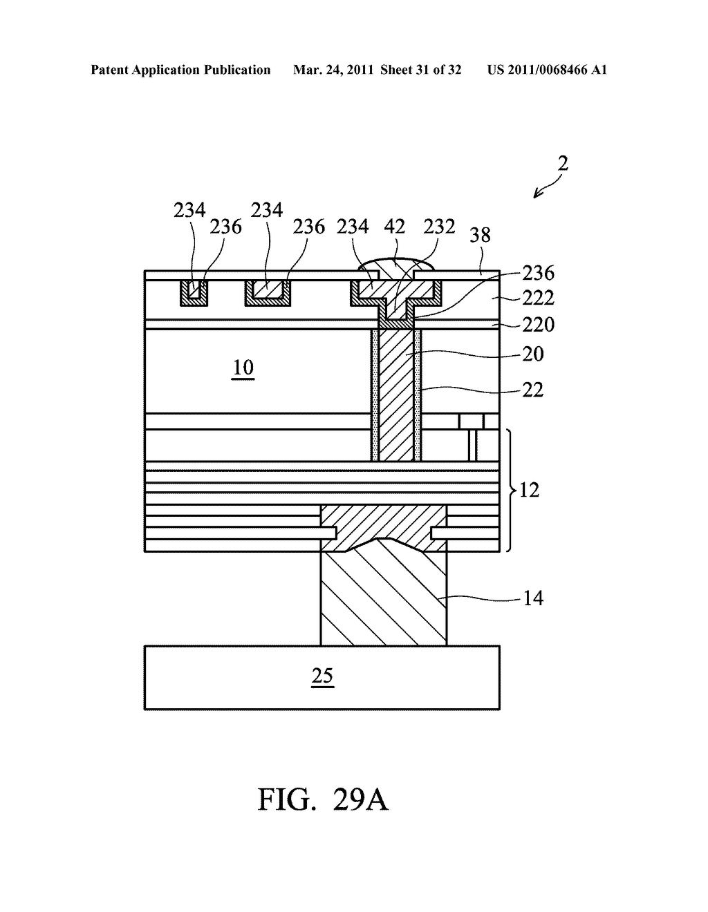 Wafer Backside Interconnect Structure Connected to TSVs - diagram, schematic, and image 32