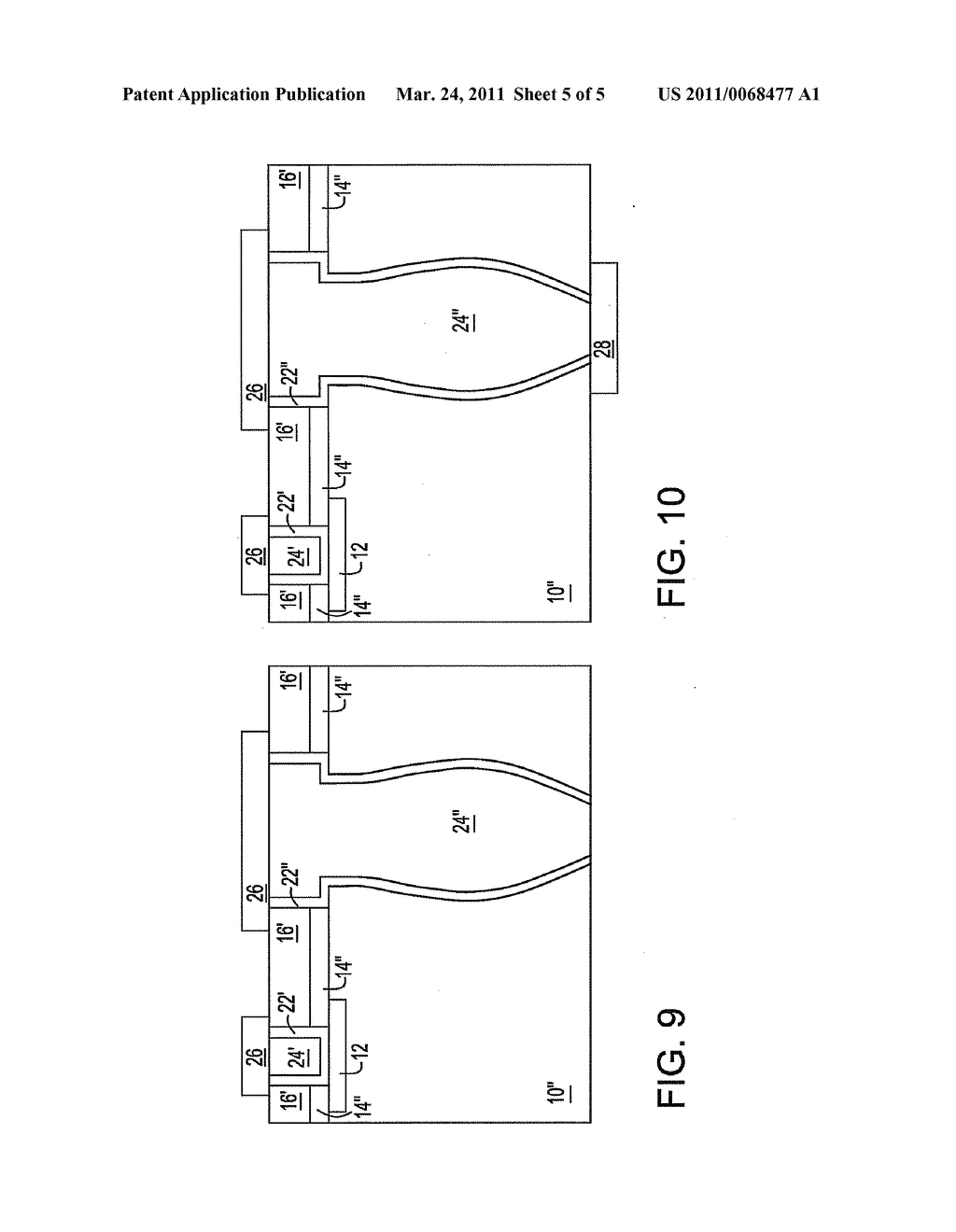 THROUGH SUBSTRATE VIA INCLUDING VARIABLE SIDEWALL PROFILE - diagram, schematic, and image 06