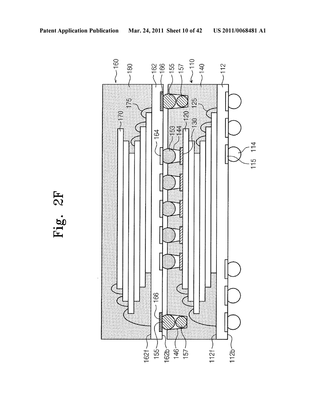 PACKAGE-ON-PACKAGE TYPE SEMICONDUCTOR PACKAGE AND METHOD FOR FABRICATING THE SAME - diagram, schematic, and image 11