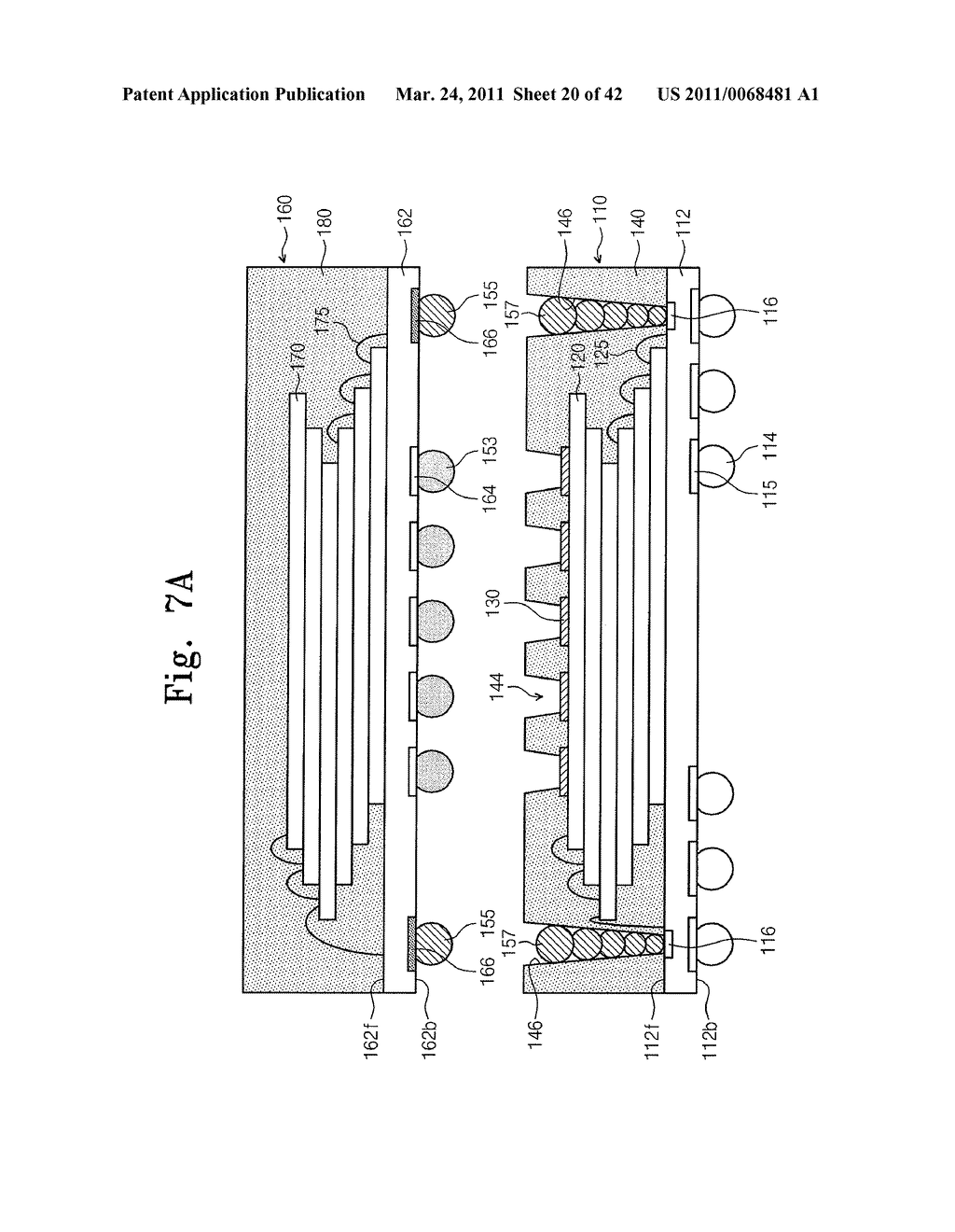 PACKAGE-ON-PACKAGE TYPE SEMICONDUCTOR PACKAGE AND METHOD FOR FABRICATING THE SAME - diagram, schematic, and image 21