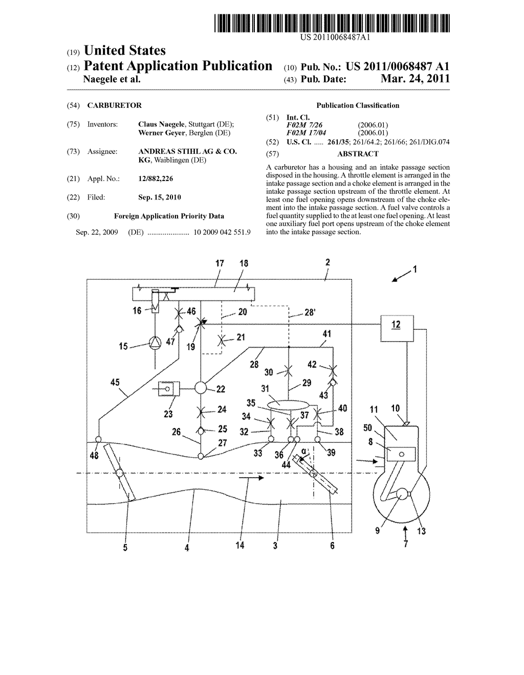 Carburetor - diagram, schematic, and image 01