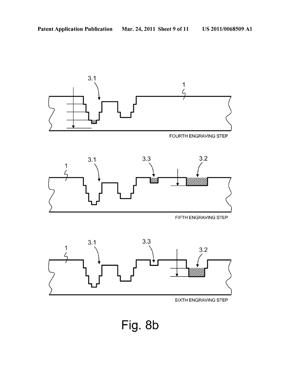 Method and System for Manufacturing Intaglio Printing Plates for the Production of Security Papers - diagram, schematic, and image 10