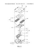 Horizontal linear vibrator diagram and image