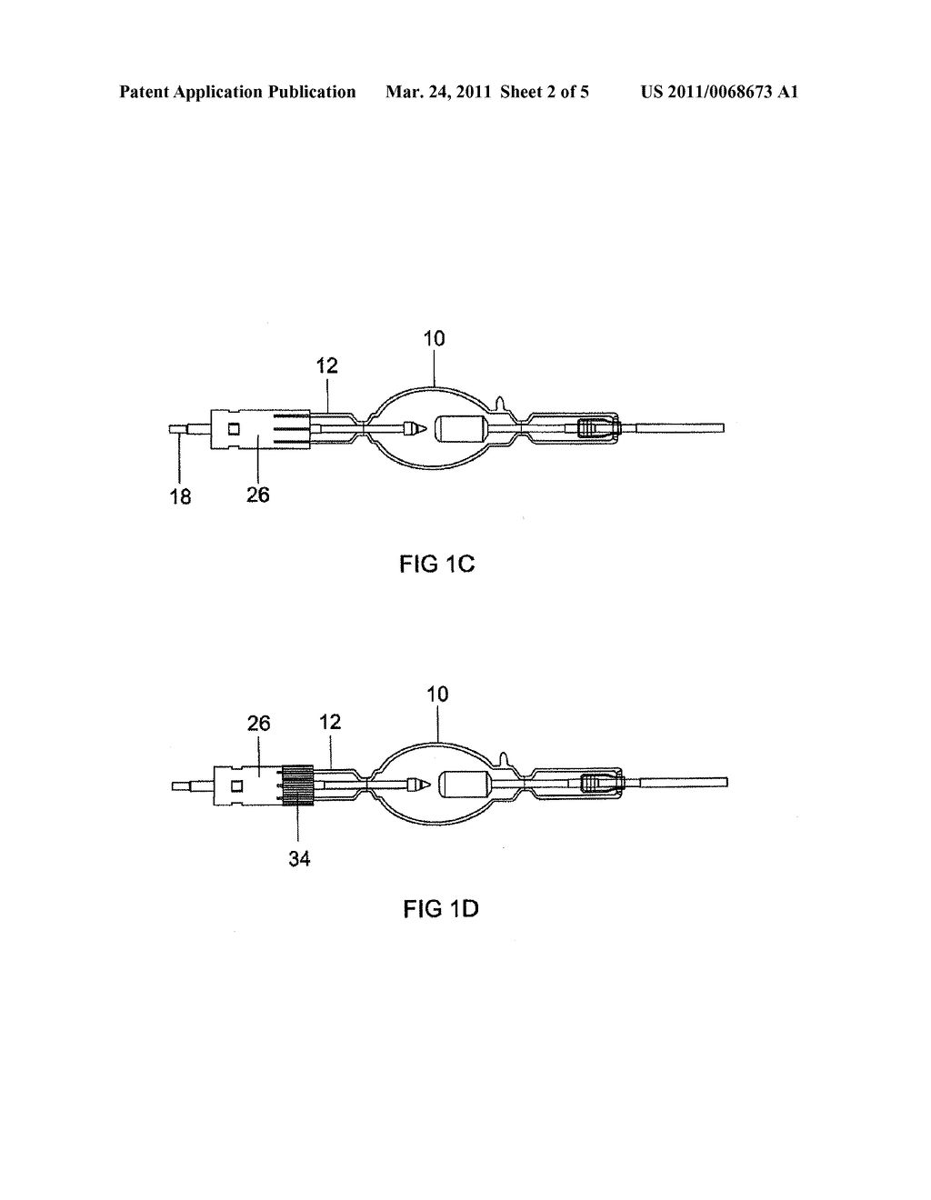 METHOD FOR ASSEMBLING A SOCKET FOR A DISCHARGE LAMP AND DISCHARGE LAMP - diagram, schematic, and image 03