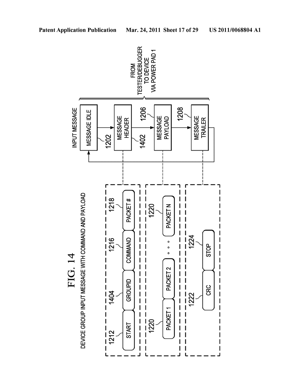 DEVICE TEST AND DEBUG USING POWER AND GROUND TERMINALS - diagram, schematic, and image 18