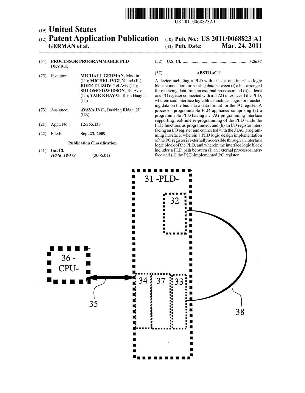 PROCESSOR PROGRAMMABLE PLD DEVICE - diagram, schematic, and image 01