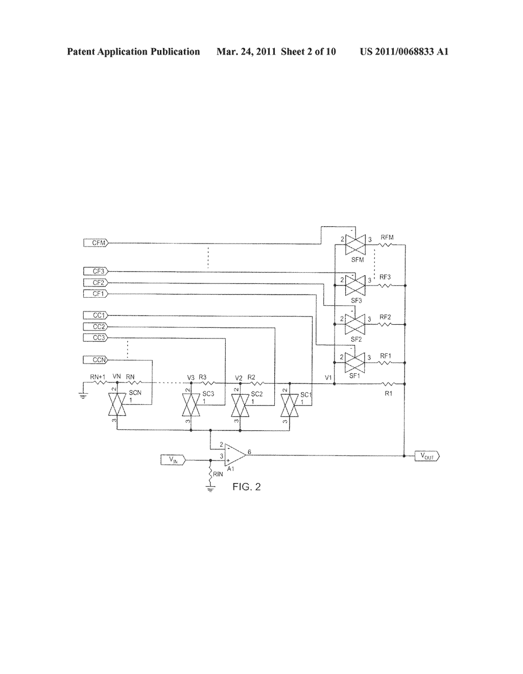 Dynamic Switch Driver for Low-Distortion Programmable-Gain Amplifier - diagram, schematic, and image 03