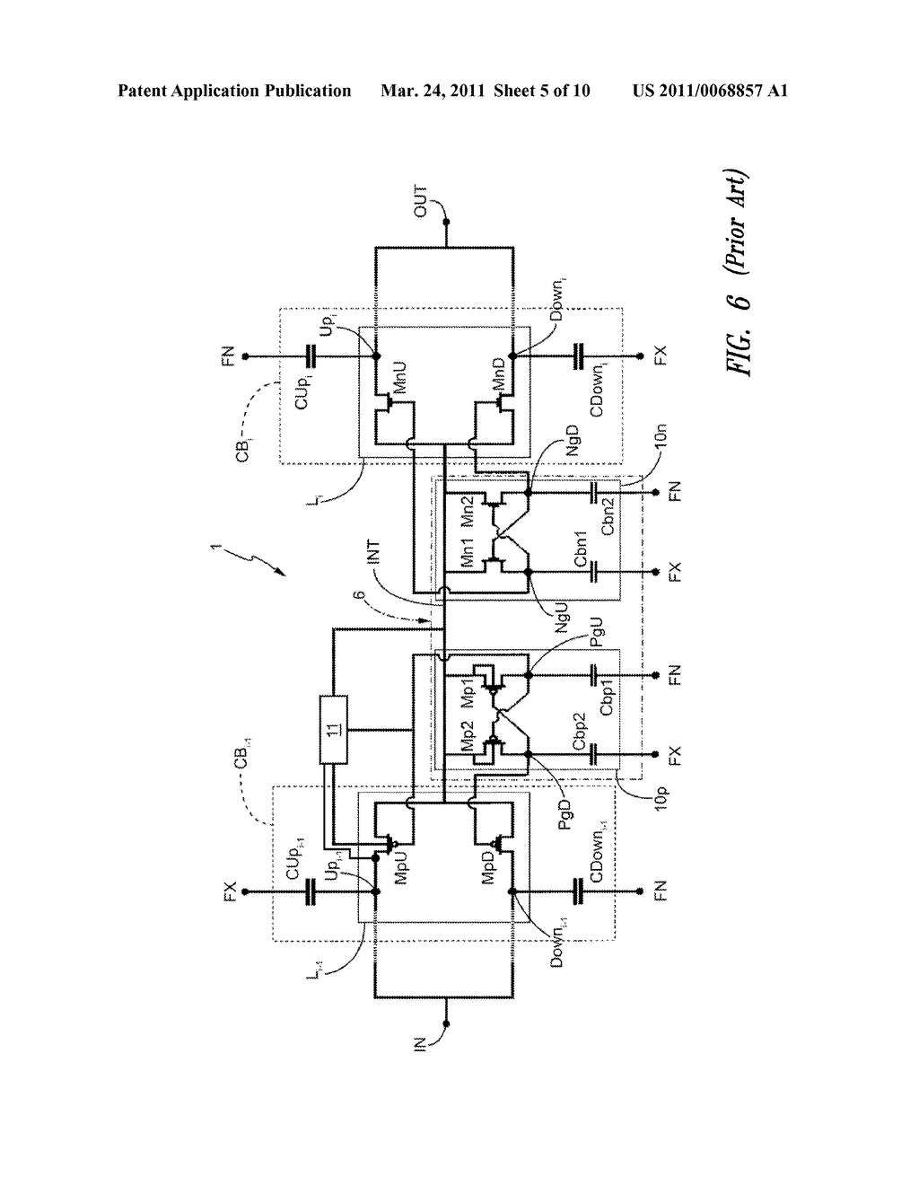 LATCH CHARGE PUMP WITH EQUALIZATION CIRCUIT - diagram, schematic, and image 06