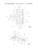 SURFACE-MOUNTABLE ANTENNA WITH WAVEGUIDE CONNECTOR FUNCTION, COMMUNICATION SYSTEM, ADAPTOR AND ARRANGEMENT COMPRISING THE ANTENNA DEVICE diagram and image