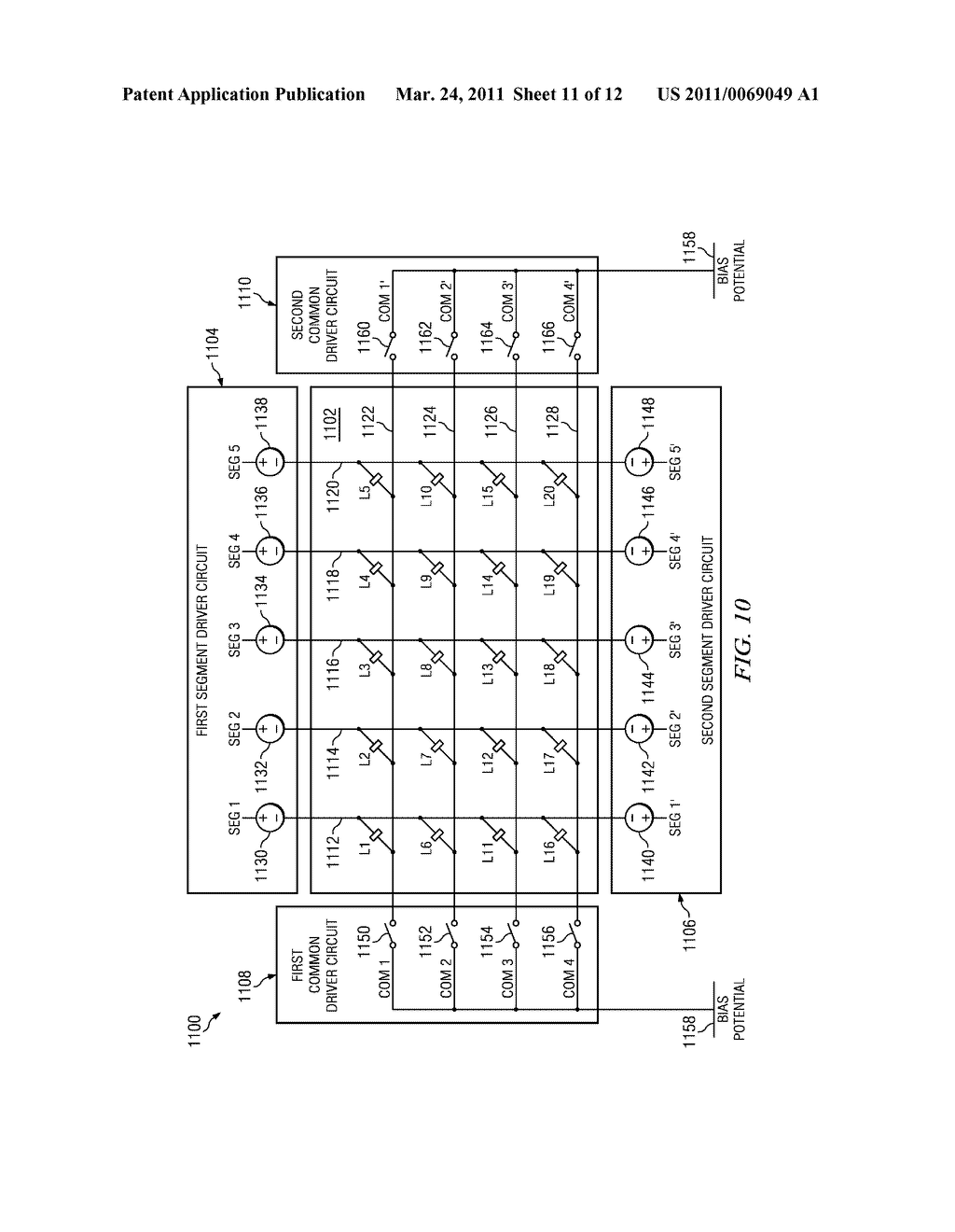 ORGANIC LED CONTROL SURFACE DISPLAY CIRCUITRY - diagram, schematic, and image 12