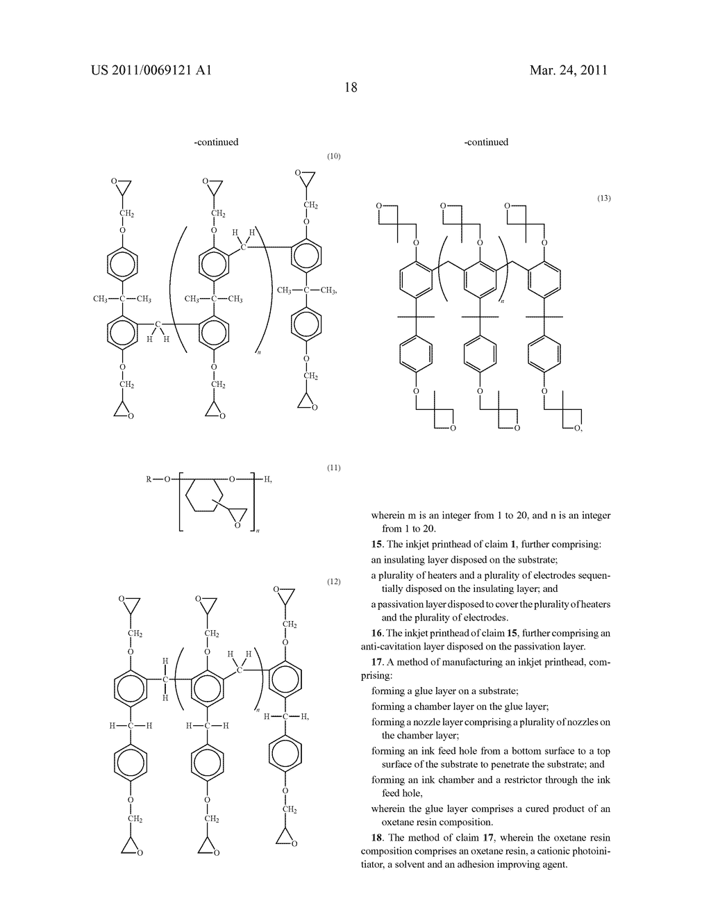 INKJET PRINTHEAD AND METHOD OF MANUFACTURING THE SAME - diagram, schematic, and image 35