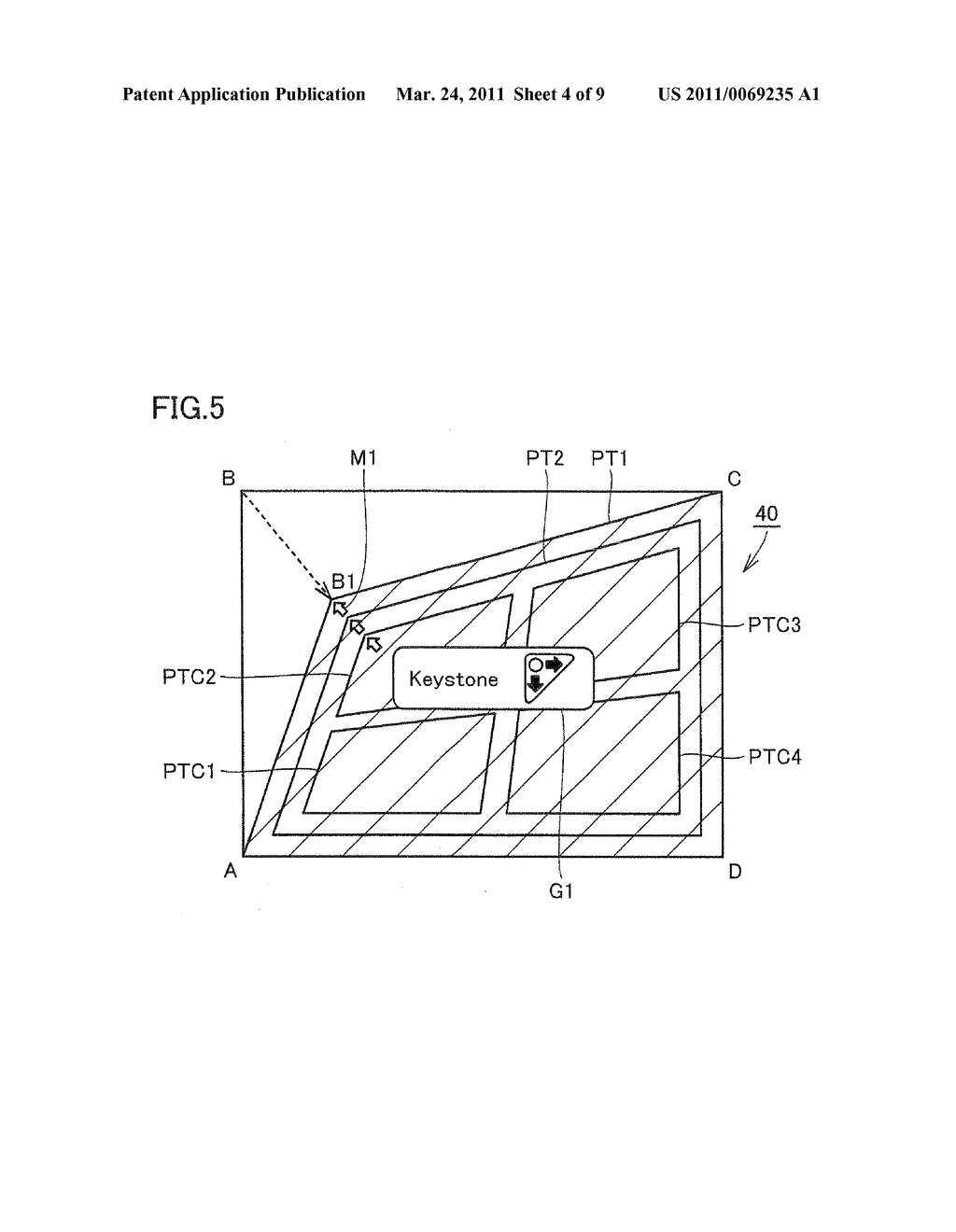 Excellently Operable Projection Image Display Apparatus - diagram, schematic, and image 05