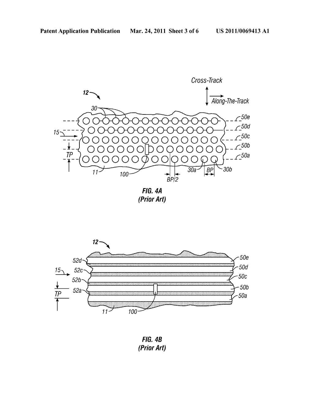 CURRENT-PERPENDICULAR-TO-THE-PLANE (CPP) MAGNETORESISTIVE READ HEAD WITH MULTIPLE SENSING ELEMENTS FOR PATTERNED-MEDIA - diagram, schematic, and image 04