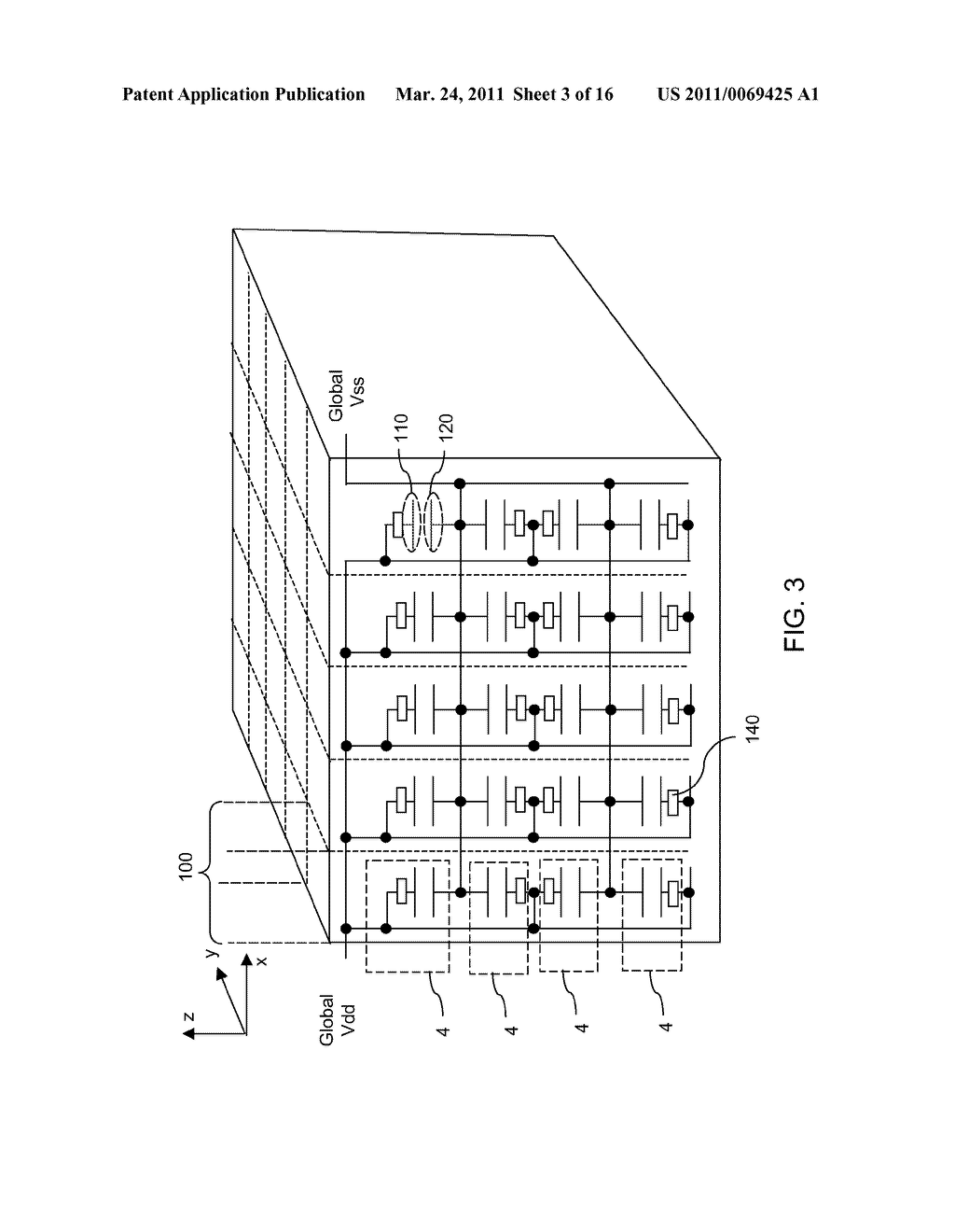 MODULARIZED THREE-DIMENSIONAL CAPACITOR ARRAY - diagram, schematic, and image 04