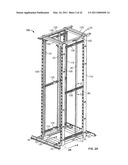 Network Cabinet with Thermal Airflow Management System diagram and image