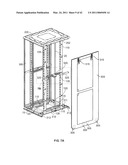 Network Cabinet with Thermal Airflow Management System diagram and image
