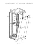 Network Cabinet with Thermal Airflow Management System diagram and image