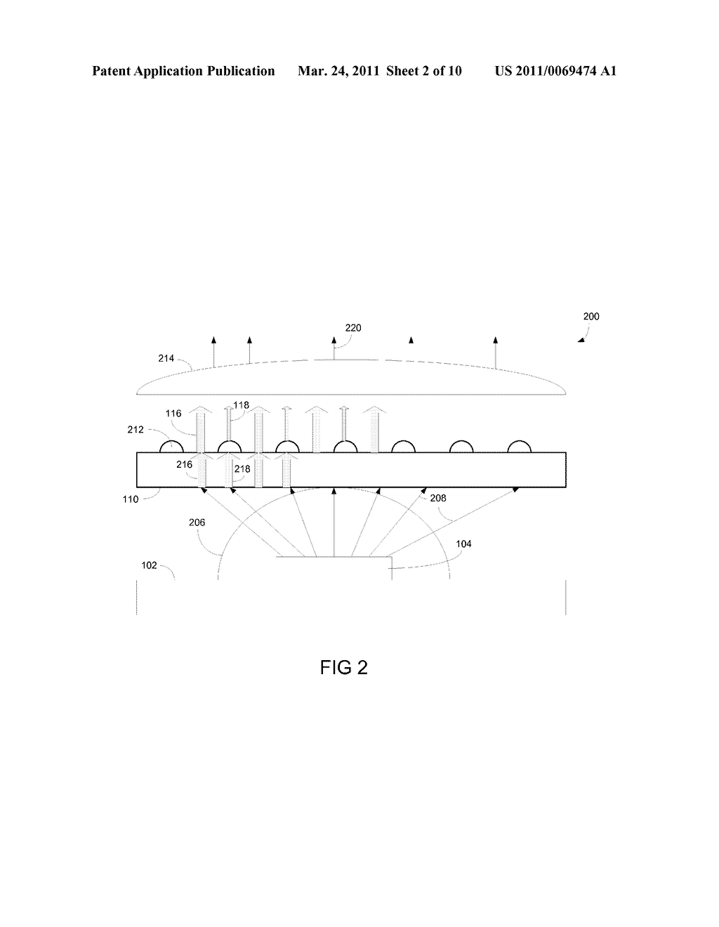 Method and Apparatus for Generating White Light from Solid State Light Emitting Devices - diagram, schematic, and image 03