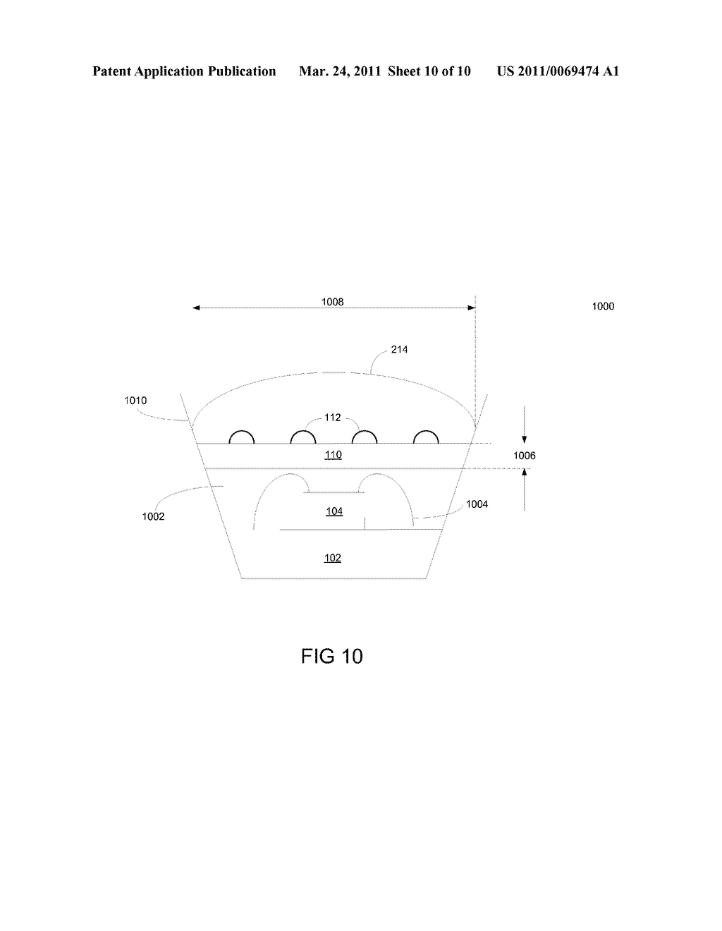 Method and Apparatus for Generating White Light from Solid State Light Emitting Devices - diagram, schematic, and image 11