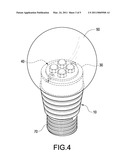 Heat Dissipation Module For Bulb Type LED Lamp diagram and image