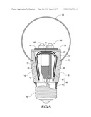 Heat Dissipation Module For Bulb Type LED Lamp diagram and image