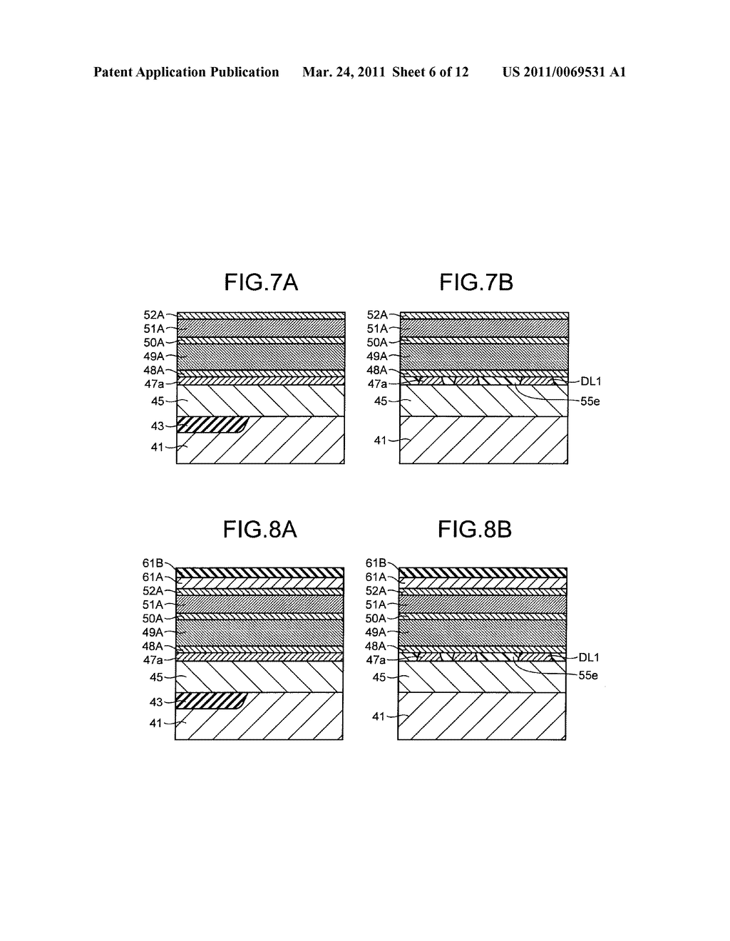 NONVOLATILE SEMICONDUCTOR STORAGE DEVICE AND METHOD OF MANUFACTURING THE SAME - diagram, schematic, and image 07