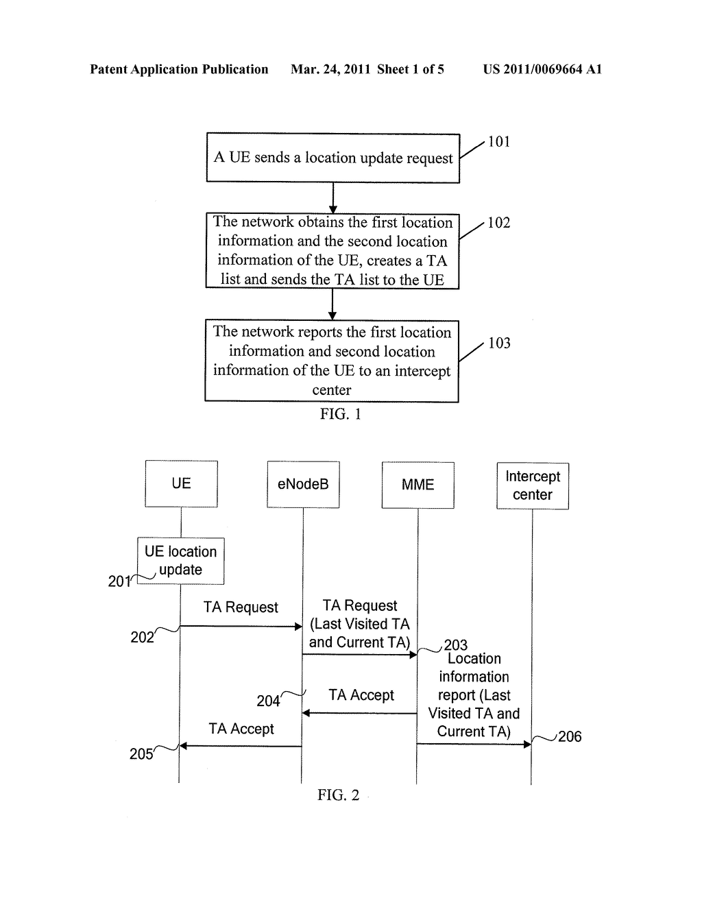 LOCATION INTERCEPT METHOD AND APPARATUS - diagram, schematic, and image 02