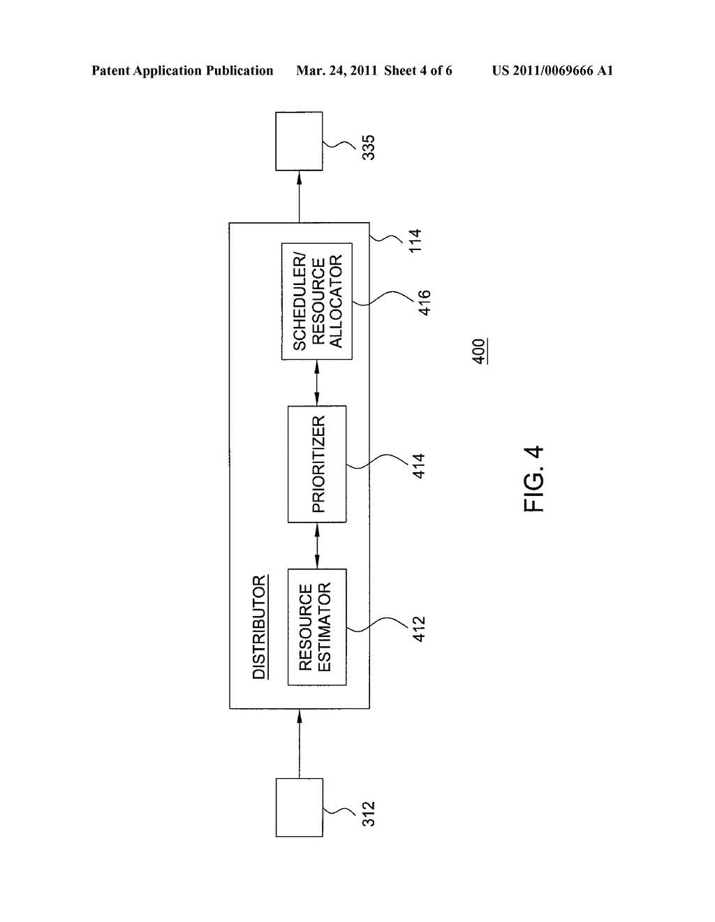 METHOD AND APPARATUS FOR MANAGING ALLOCATION OF RESOURCES IN A NETWORK - diagram, schematic, and image 05