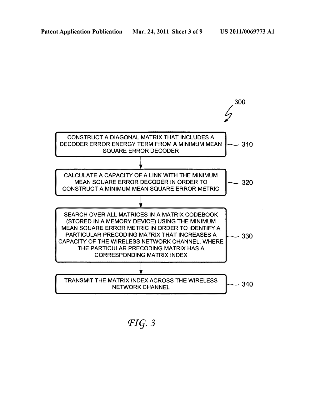 Method of identifying a precoding matrix corresponding to a wireless network channel and method of approximating a capacity of a wireless network channel in a wireless network - diagram, schematic, and image 04