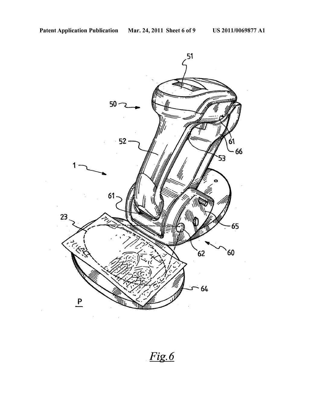 Cradle for Coded Information Reader and Reading System Comprising It - diagram, schematic, and image 07