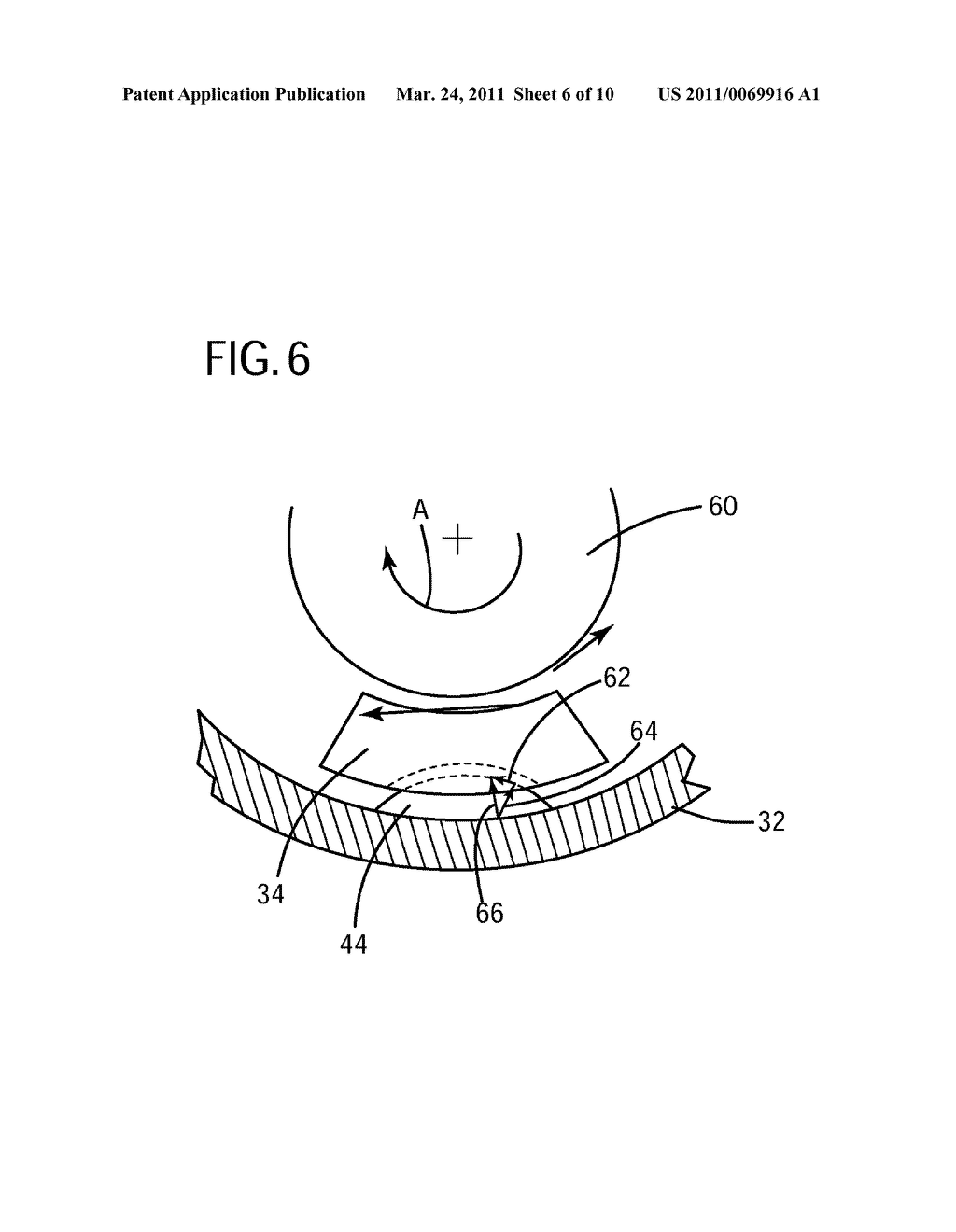 BEARING DEVICE, RETENTION MECHANISM AND METHOD FOR RETAINING AT LEAST ONE PAD - diagram, schematic, and image 07