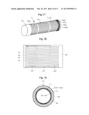 CYLINDRICAL HEATING ELEMENT AND FIXING DEVICE diagram and image