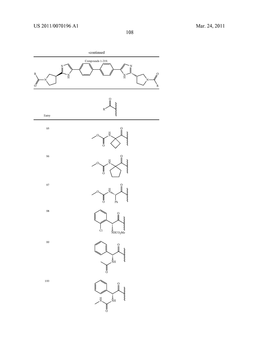 HEPATITIS C VIRUS INHIBITORS - diagram, schematic, and image 109