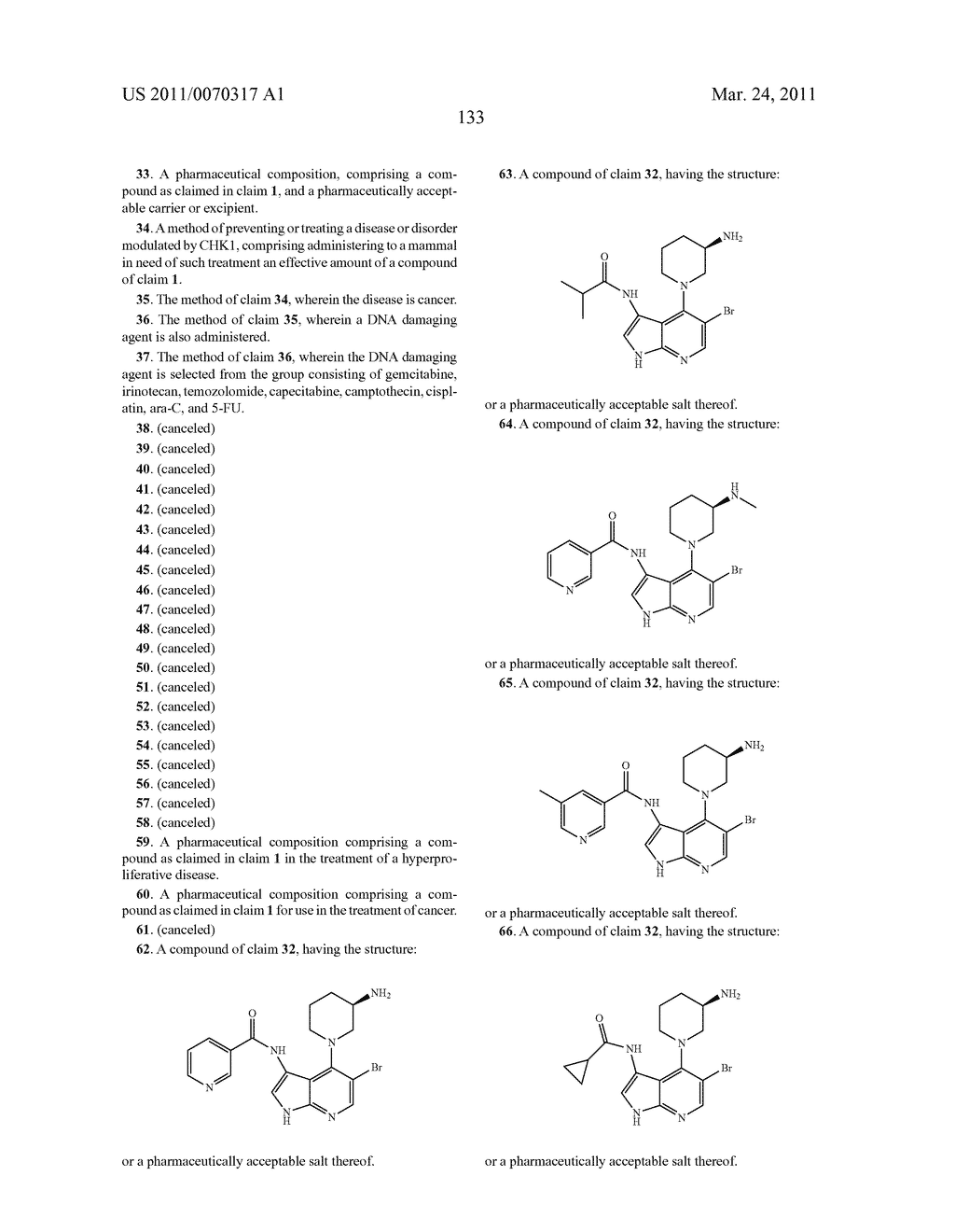 PYRROLOPYRIDINES AS KINASE INHIBITORS - diagram, schematic, and image 134