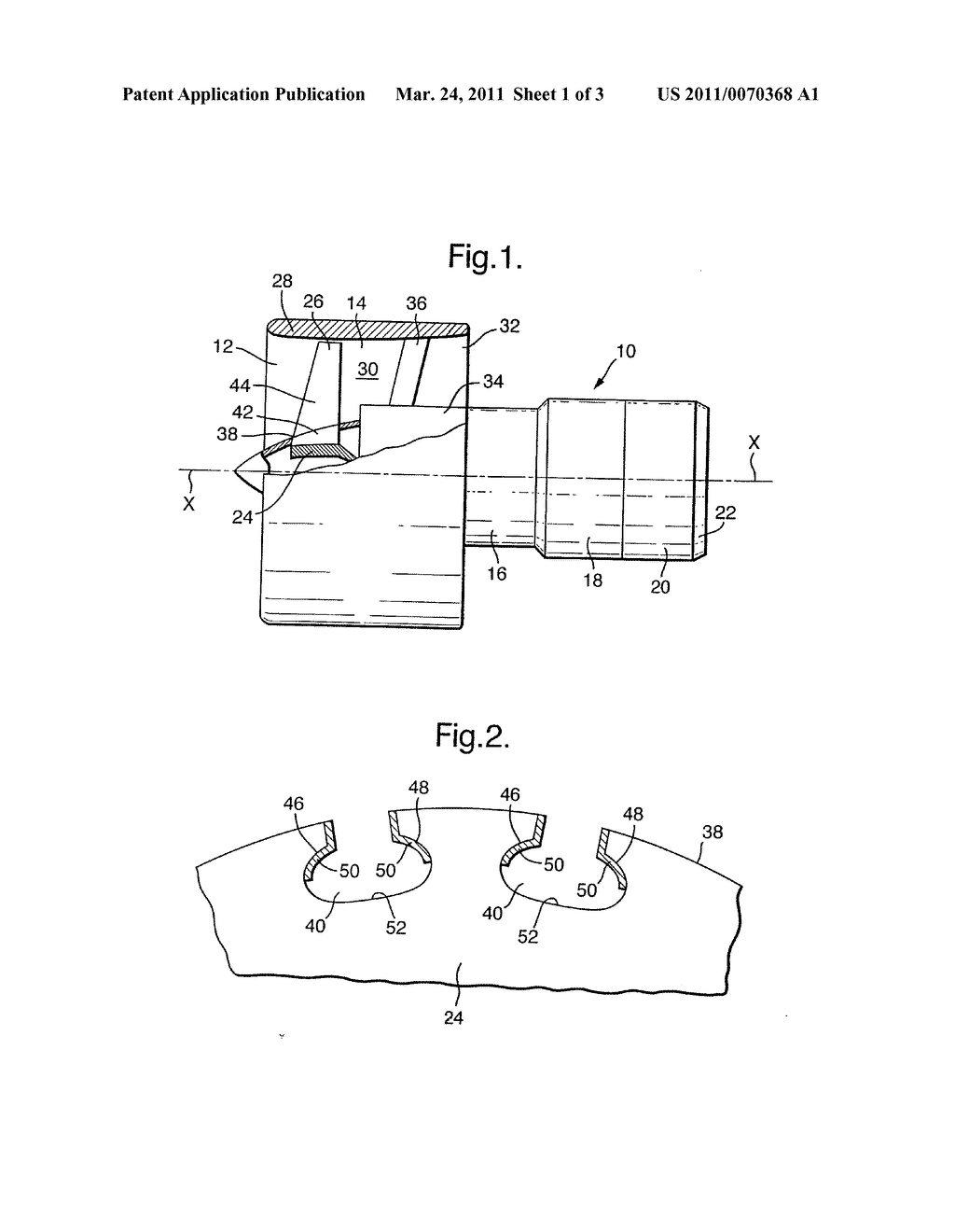 APPARATUS AND A METHOD OF APPLYING A DRY FILM LUBRICANT TO A ROTOR SLOT - diagram, schematic, and image 02