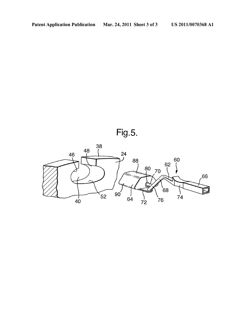 APPARATUS AND A METHOD OF APPLYING A DRY FILM LUBRICANT TO A ROTOR SLOT - diagram, schematic, and image 04