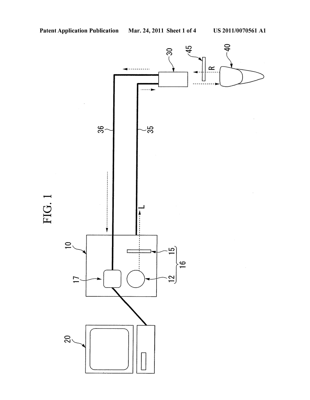 DENTAL-PLAQUE DETECTION SYSTEM AND DENTAL-PLAQUE DETECTION METHOD - diagram, schematic, and image 02